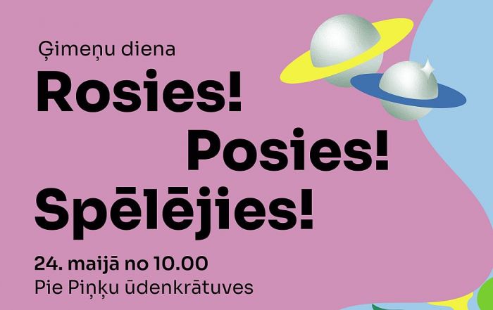 24.V Ģimeņu diena "Rosies! Posies! Spēlējies!" Piņķos
