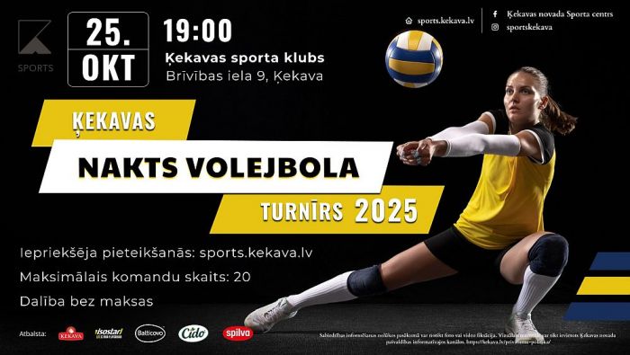 25.X Ķekavas nakts volejbola turnīrs