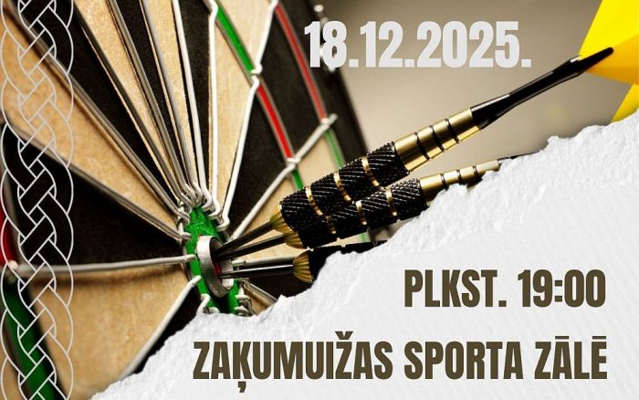 Attēls rakstam: 18.XII Šautriņu spēles "501" turnīrs Zaķumuižā