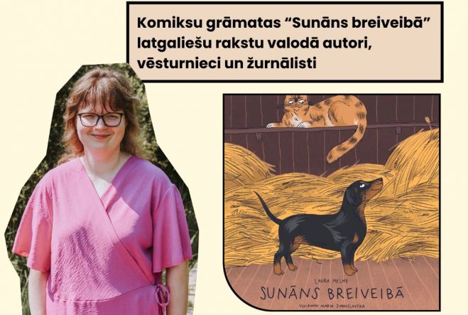 23.X Tikšanās ar komiksu grāmatas autori, vēsturnieci un žurnālisti Lauru Melni Jaunolainē