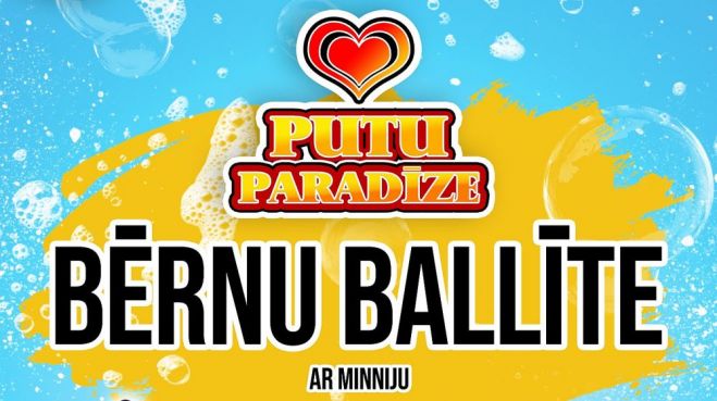 17.VIII Bērnu ballīte &quot;Putu paradīze&quot; Saulkrastos