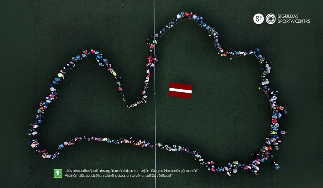 18.XI Pasākums &quot;Izskrien Latviju&quot; Siguldā