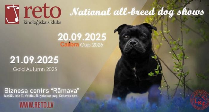 20.-21.IX Nacionālās visu šķirņu suņu izstādes Valdlaučos