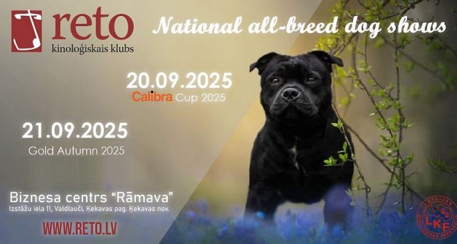 20.-21.IX Nacionālās visu šķirņu suņu izstādes Valdlaučos