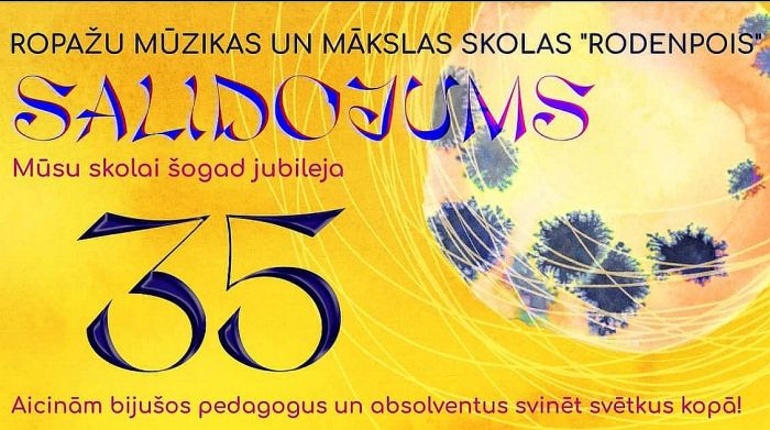 13.VI Ropažu Mūzikas un mākslas skolas &quot;Rodenpois&quot; salidojums Ropažos