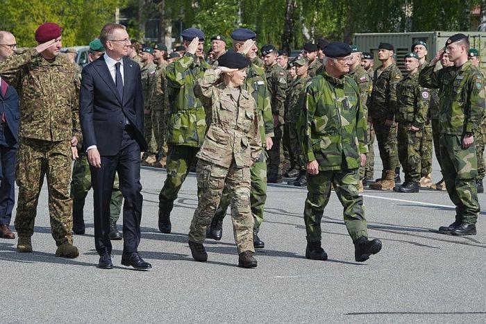 Foto - Dāvis Doršs, Ilmārs Znotiņš, Valsts prezidenta kanceleja