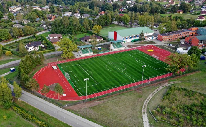 Lielākās investīcijas izglītībā šogad novirzītas Mārupes vidusskolas stadiona pārbūvei
