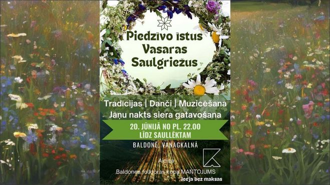 20.VI Vasaras saulgrieži Baldonē