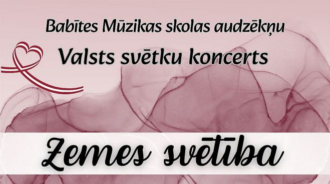 12.XI Valsts svētku koncerts "Zemes svētība" Piņķos