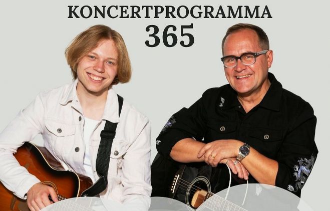 8.XI Guntars Račs un Edvards Strazdiņš koncertprogrammā "365" Sidgundā