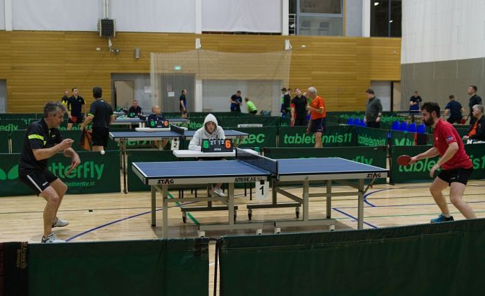 18.X Latvijas galda tenisa komandu čempionāta pirmais posms Salaspilī