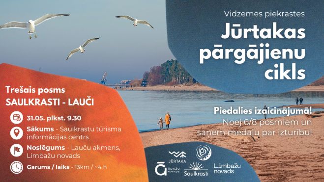 31.V Pārgājiens Saulkrasti–Lauči
