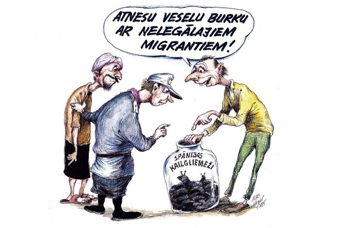 Karikatūra – Agris Liepiņš