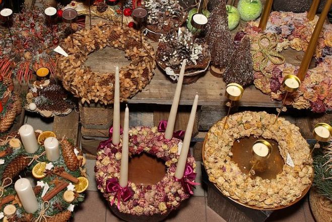 20.XI Netradicionālu adventes vainagu meistarklase Olainē