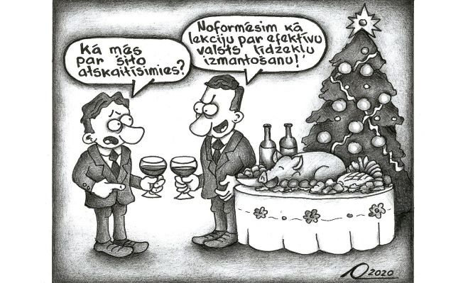 Karikatūra - Aigars Lapiņš