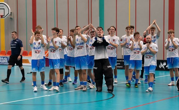 Attēls rakstam: Ķekavieši pirmo reizi sezonā pārspēj Ulbrokas florbolistus