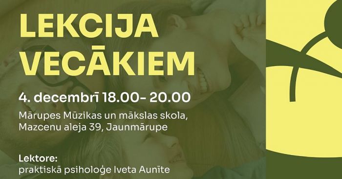 4.XII Lekcija vecākiem Jaunmārupē