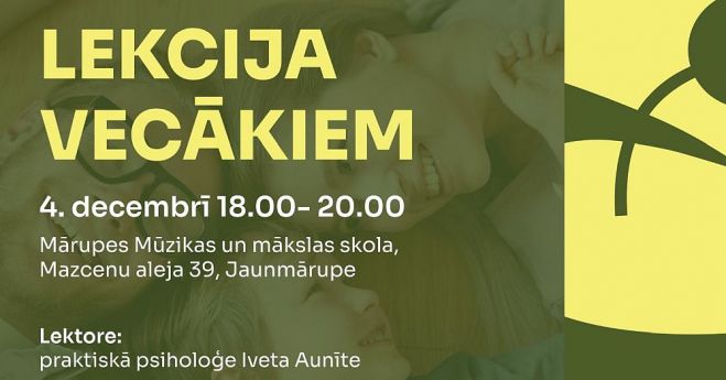 4.XII Lekcija vecākiem Jaunmārupē