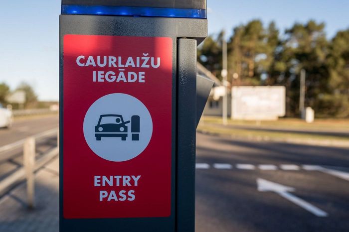 Attēls rakstam: Pieci eiro par iebraukšanu Jūrmalā