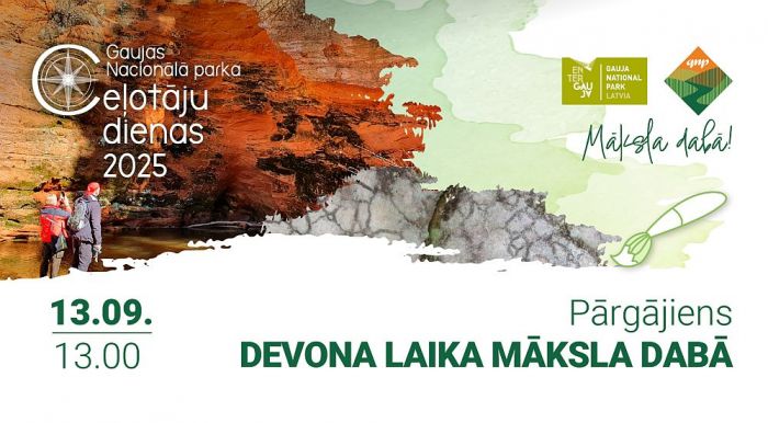 13.IX Pārgājiens "Devona laikmeta māksla dabā" Siguldā
