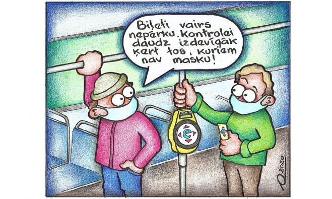 Karikatūra - Aigars Lapiņš
