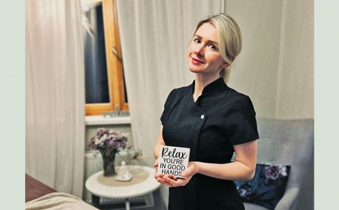 Elīna no sirds vēlas, lai katra sieviete dzīvē justos drošās rokās. “Mirkļi, kad sieviete par sevi parūpējas, ir neatsverami, tos nedrīkst piemirst,” – tāda ir spa speciālistes pārliecība. Foto – no privātā arhīva