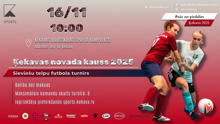 Attēls rakstam: 16.XI Sieviešu telpu futbola turnīrs "Ķekavas novada kauss" Ķekavā