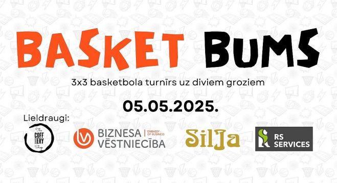 5.V 3x3 basketbola turnīrs "BasketBums" Mārupē