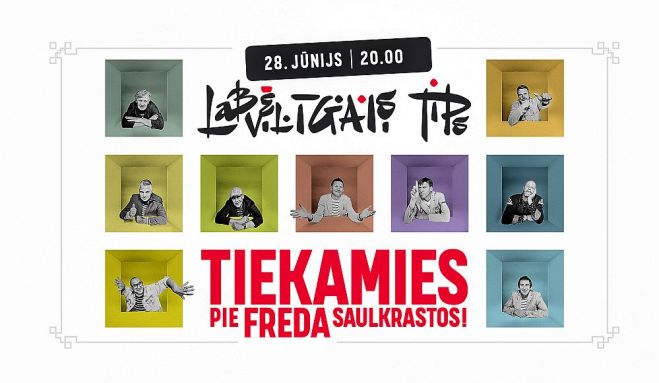 28.VI Grupas "Labvēlīgais tips" koncerts "Tiekamies pie Freda Saulkrastos!"
