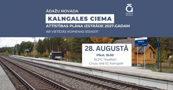 28.VIII Kalngales ciema attīstības plāna izstrādes sanāksme Kalngalē
