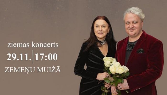 29.XI Sergejs Jēgers un Ieva Šmite koncertā Sidgundā