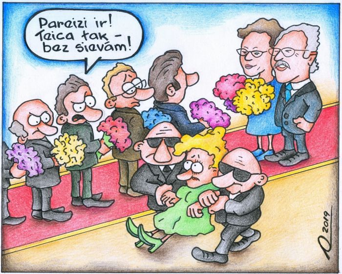 Karikatūra: Aigars Lapiņš