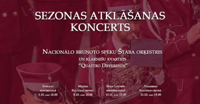 8.X NBS Štāba orķestra sezonas atklāšanas koncerts Mālpilī
