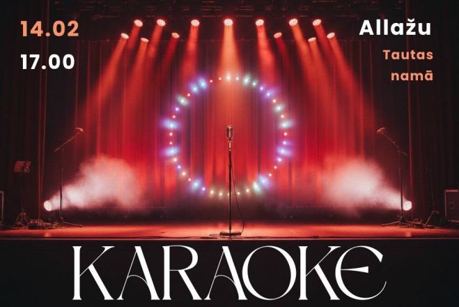 14.II Karaoke Valentīndienas noskaņās Allažos