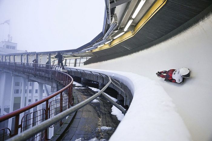Attēls rakstam: Skeletonistu sacensībās Siguldā labāko divdesmitniekā tikai Indriksons