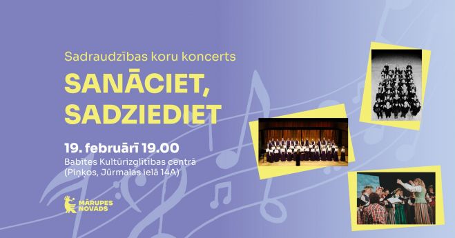 19.II Koru koncerts "Sanāciet, sadziediet" Piņķos