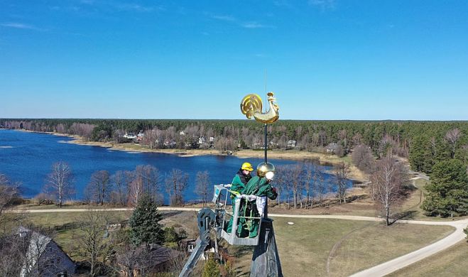 Foto – Anna Barone-Liepiņa un Ivars Jēkabsons 