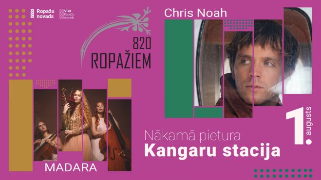 1.VIII Svētku &quot;Ropažiem 820&quot; ieskandināšana Kangaros