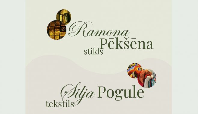 20.VII Ramonas Pēkšēnas un Siljas Pogules darbu izstādes atklāšana Saulkrastos