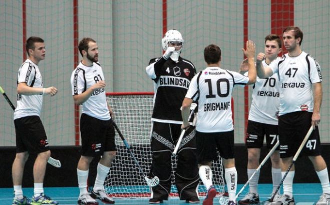 "Ķekava" pārspēj "Ulbroku" aizraujošā Pierīgas florbola klubu duelī