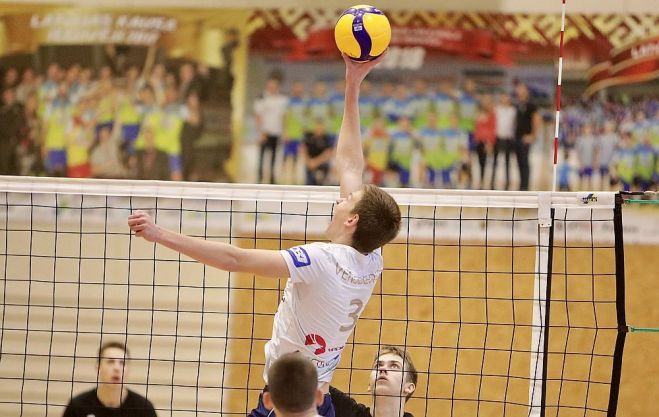 12.XI Latvijas kausa izcīņas ceturtdaļfināla spēle volejbolā Sējā