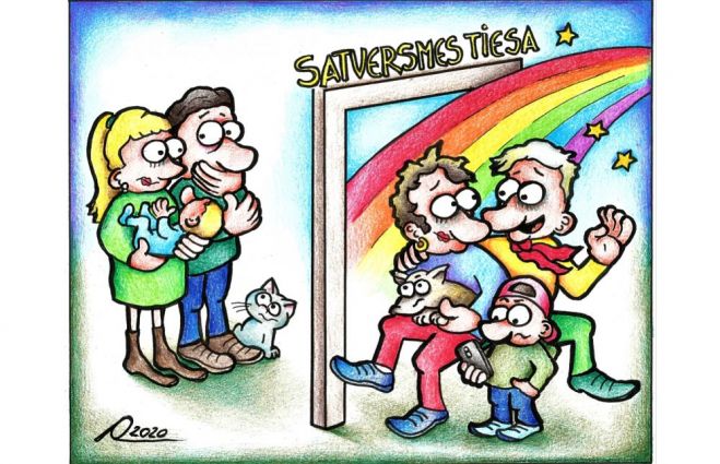 Karikatūra - Aigars Lapiņš