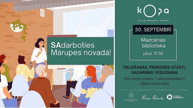 30.IX Pasākums "Sadarboties Mārupes novadā!" Jaunmārupē