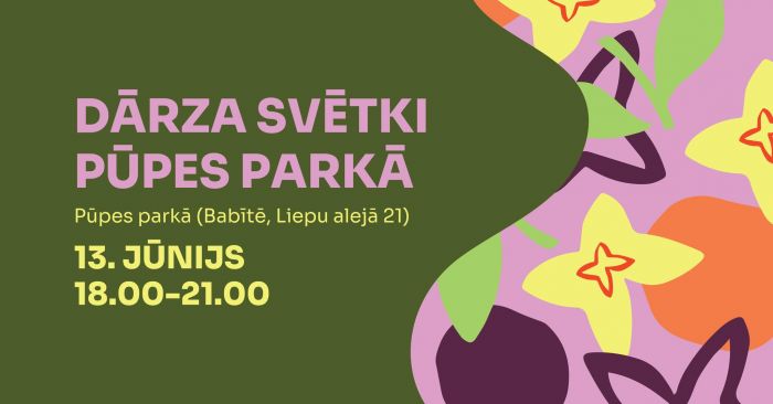Attēls rakstam: 13.VI Dārza svētki Pūpes parkā