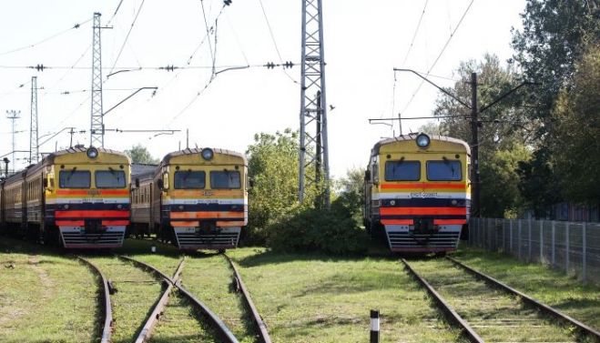 Foto - "Pasažieru vilciens"