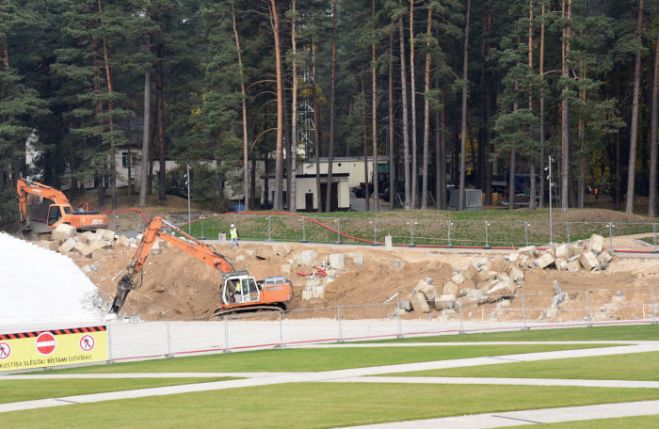 Mežaparka Lielās estrādes kapsulu plānots iebetonēt nākamā gada sākumā