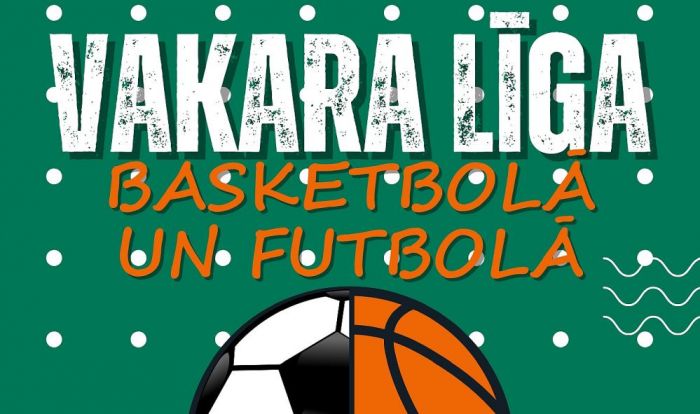 13.VIII Vakara līga basketbolā un futbolā Olainē