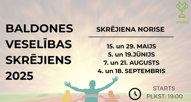29.V Baldones Veselības skrējiens
