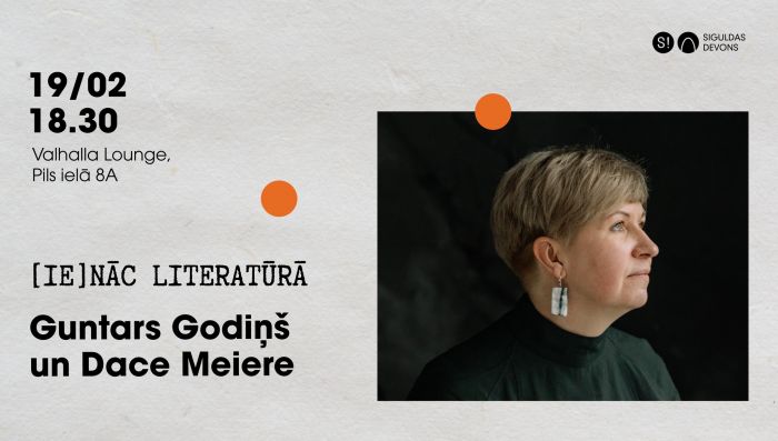 19.II Tikšanās ar tulkotāju Daci Meieri ciklā "[Ie]nāc literatūrā" Siguldā