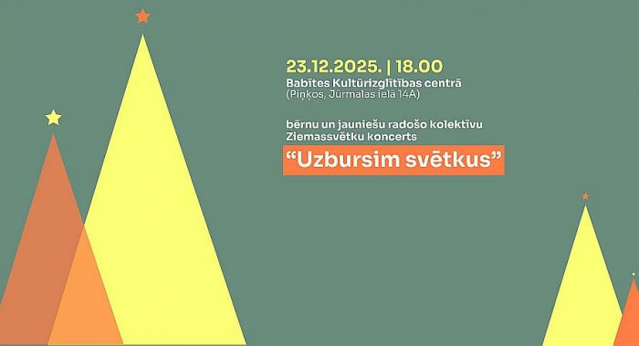Attēls rakstam: 23.XII Ziemassvētku koncerts "Uzbursim svētkus" Piņķos